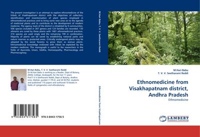 Ethnomedicine from Visakhapatnam district, Andhra Pradesh