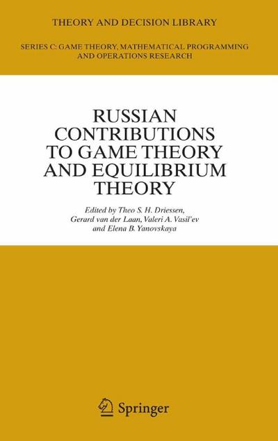 Russian Contributions to Game Theory and Equilibrium Theory
