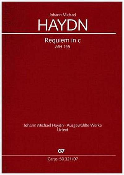 Requiem in c, Studienpartitur