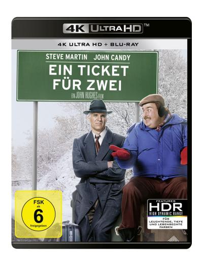 Ein Ticket für Zwei 4K, 2 UHD Blu-ray