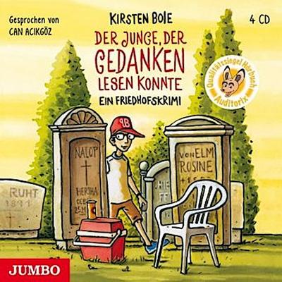 Der Junge, der Gedanken lesen konnte, 4 Audio-CDs