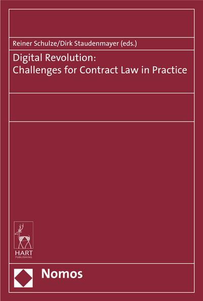 Digital Revolution: Challenges for Contract Law in Practice