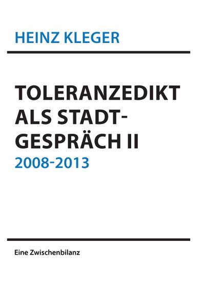 Toleranzedikt als Stadtgespräch II