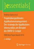 Projektübergreifendes Applikationsmanagement - Der strategische Applikationslebenszyklus am Beispiel des BMW Q-Cockpit