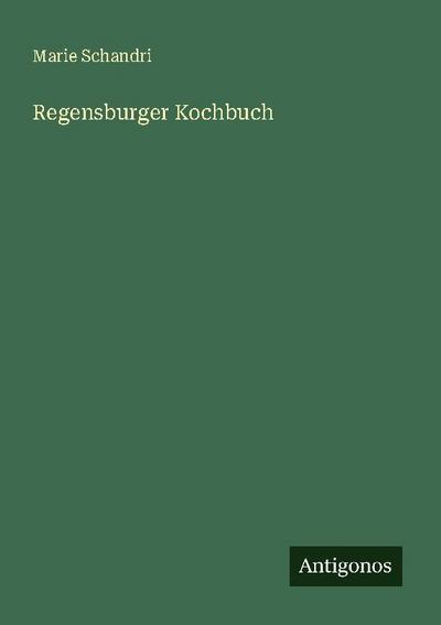 Regensburger Kochbuch