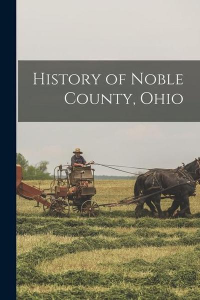 History of Noble County, Ohio