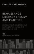 Renaissance Literary Theory and Practice