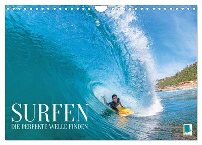 Surfen: Die perfekte Welle finden - Edition Funsport (Wandkalender 2026 DIN A4 quer), CALVENDO Monatskalender