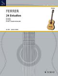 24 Estudios: Gitarre. (Edition Schott)