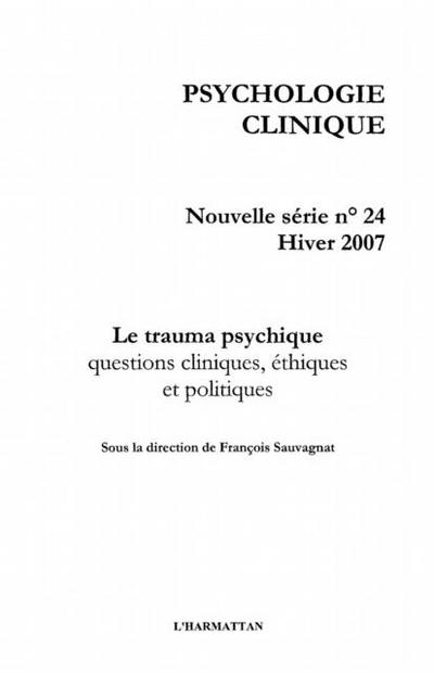 Trauma psychique Le