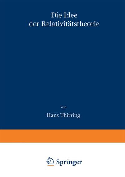 Die Idee der Relativitätstheorie