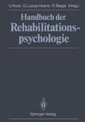 Handbuch der Rehabilitationspsychologie