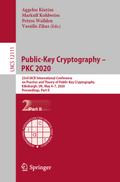 Public-Key Cryptography - PKC 2020