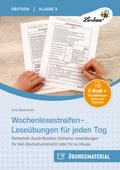 Wochenlesestreifen - Leseübungen für jeden Tag