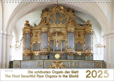 Bach Jr., P: Orgelkalender, ein Musik-Kalender 2025, DIN A4