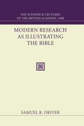 Modern Research as Illustrating the Bible
