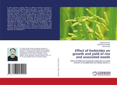 Effect of herbicides on growth and yield of rice and associated weeds