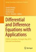 Differential and Difference Equations with Applica