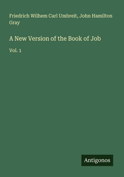 A New Version of the Book of Job