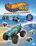 Hot Wheels Monster Trucks - Meine große Metallic-Stickerwelt