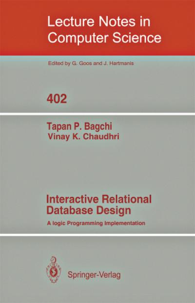 Interactive Relational Database Design