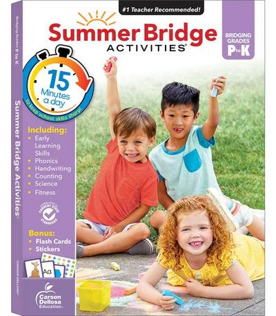 Summer Bridge Activities, Grades Pk - K