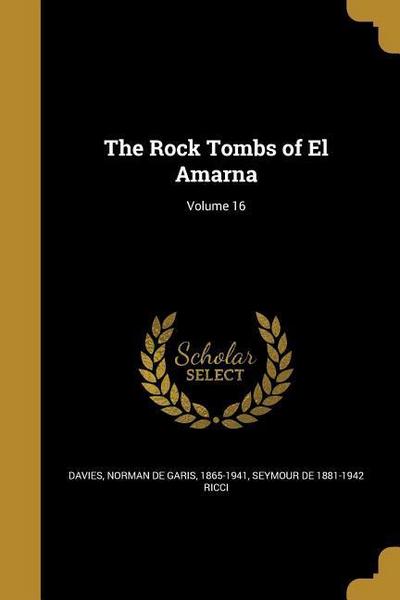 ROCK TOMBS OF EL AMARNA V16