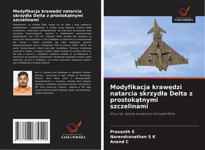 Modyfikacja kraw¿dzi natarcia skrzyd¿a Delta z prostok¿tnymi szczelinami