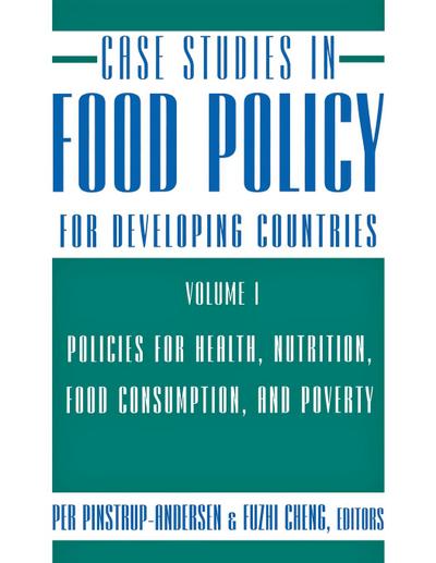 Case Studies in Food Policy for Developing Countries