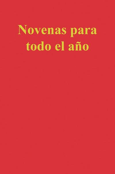 Novenas para todo el año