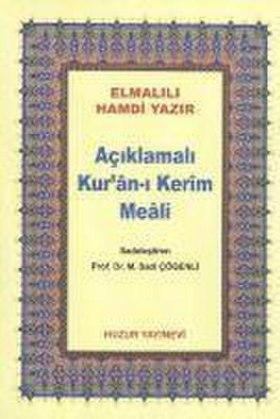 Aciklamali Kuran-i Kerim Yüce Meali - Metinsiz Canta Boy