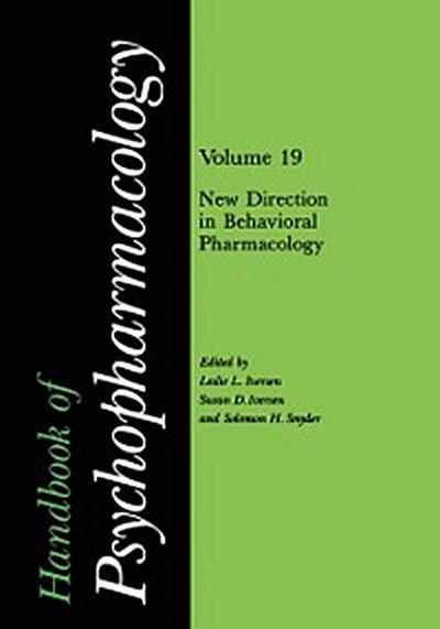 Handbook of Psychopharmacology