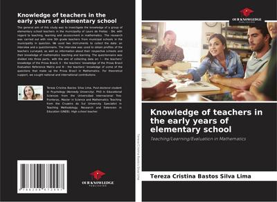 Knowledge of teachers in the early years of elementary school