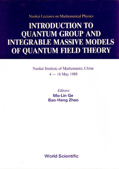 INTRO TO QUANTUM GROUP & INTEGRABLE....