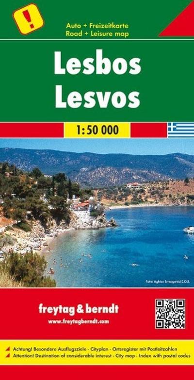Freytag & Berndt Autokarte Lesbos 1:50.000