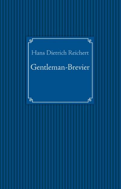 Gentleman-Brevier