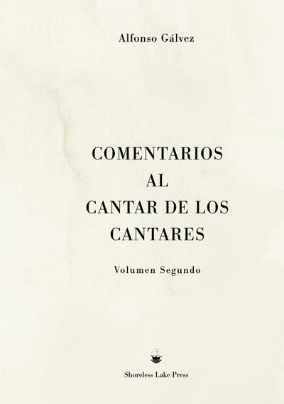 Comentarios al Cantar de los Cantares