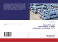 Evaluation and Optimization of EDM parameters on Al Alloy 7075