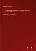 La psychologie comme science naturelle