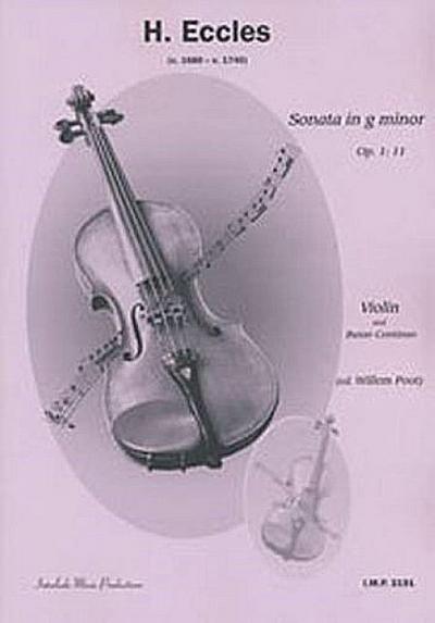 Sonate g-Moll op.1,11 für Violineund Klavier