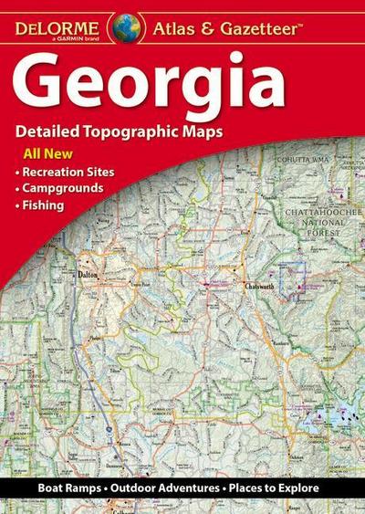 Delorme Atlas & Gazetteer Georgia 8e