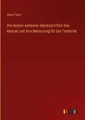 Die beiden aeltesten Handschriften des Hesiod und 