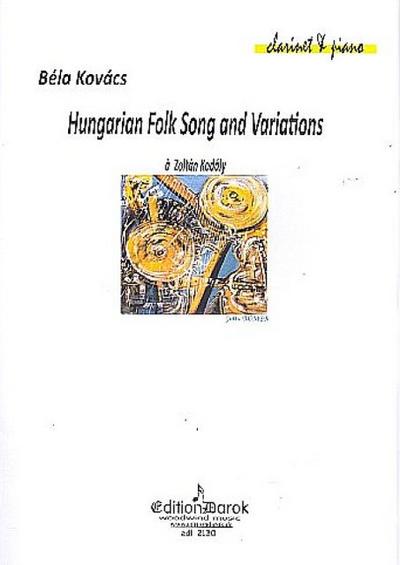 Hungarian Folks Song and Variationsfor clarinet and piano