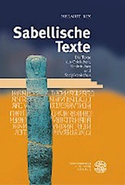 Handbuch der italischen Dialekte / Band V: Sabellische Texte. Die Texte des Oskischen, Umbrischen und Südpikenischen