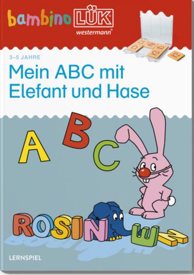 bambinoLÜK. Vorschule: Mein ABC mit Elefant und Hase