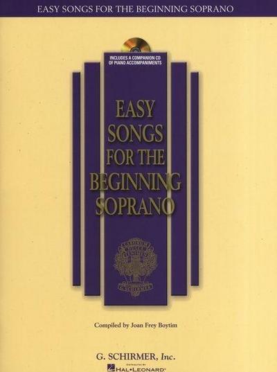 Easy Songs for the Beginning Soprano