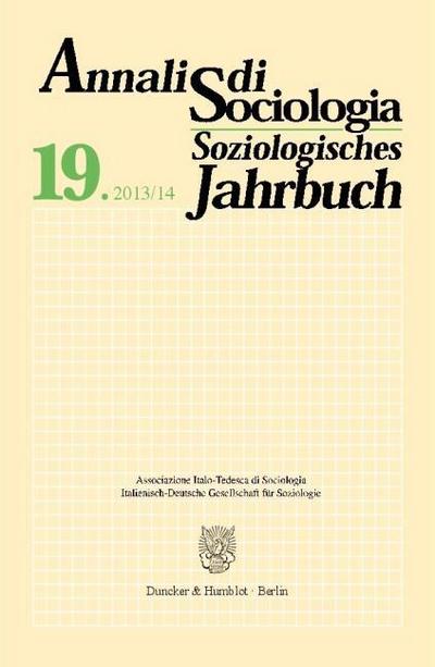 Annali di Sociologia - Soziologisches Jahrbuch.