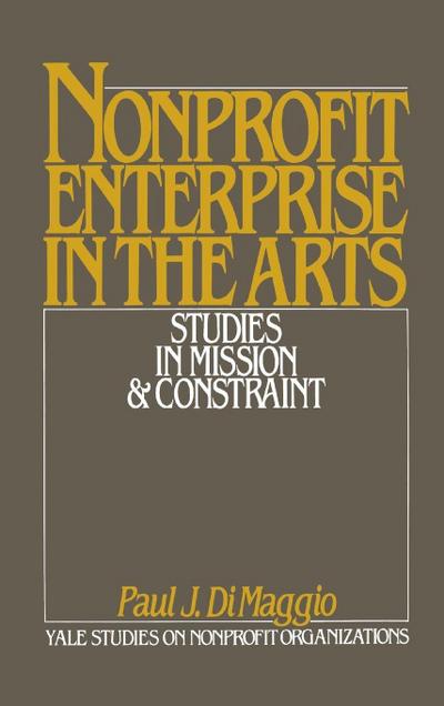 Nonprofit Enterprise in the Arts