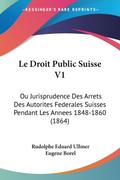 Le Droit Public Suisse V1