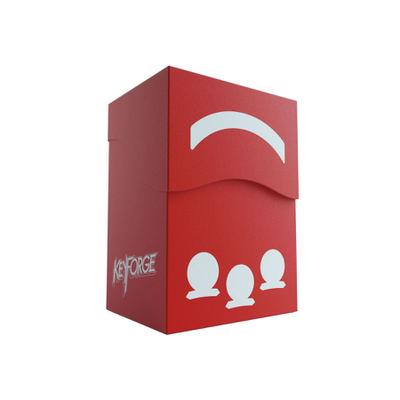 KeyForge Gemini Deck Box Red (Sammelkartenspiel)